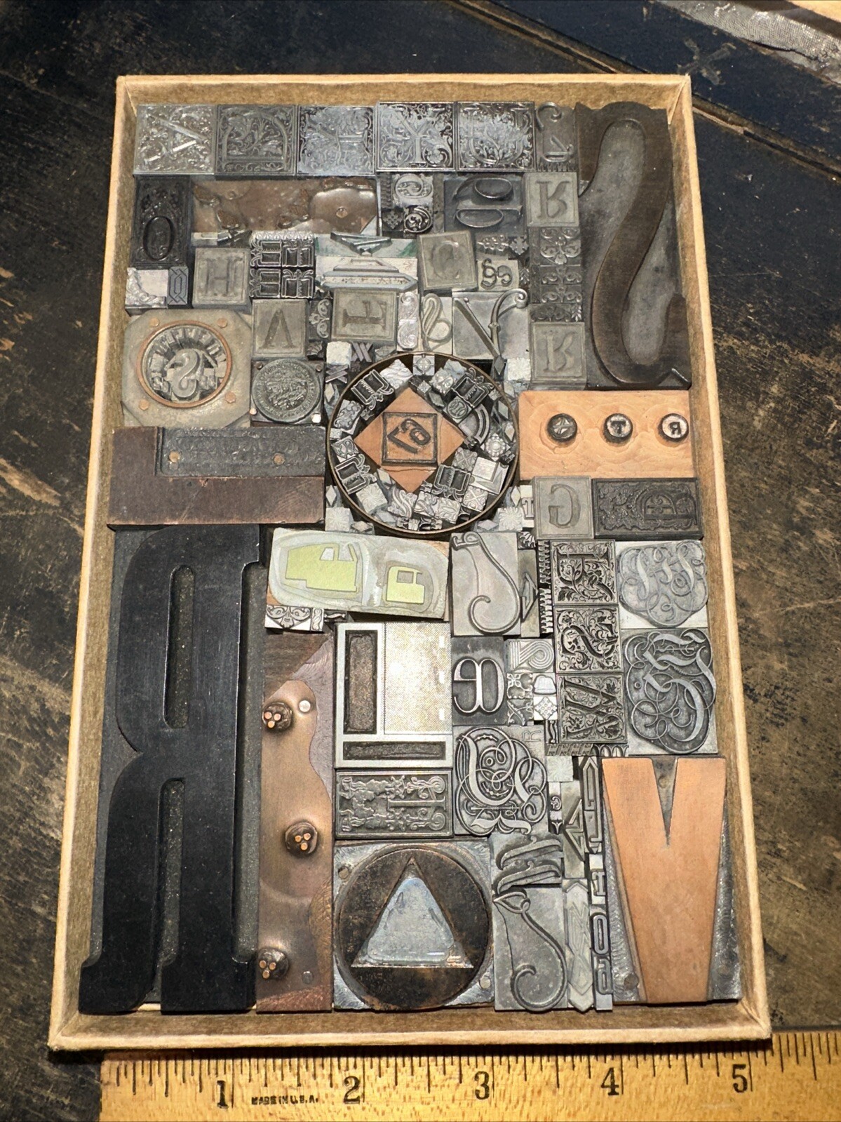 Printing Blocks Ornamentals Borders Dingbats. Wonderful Variety!! #D Beautiful!