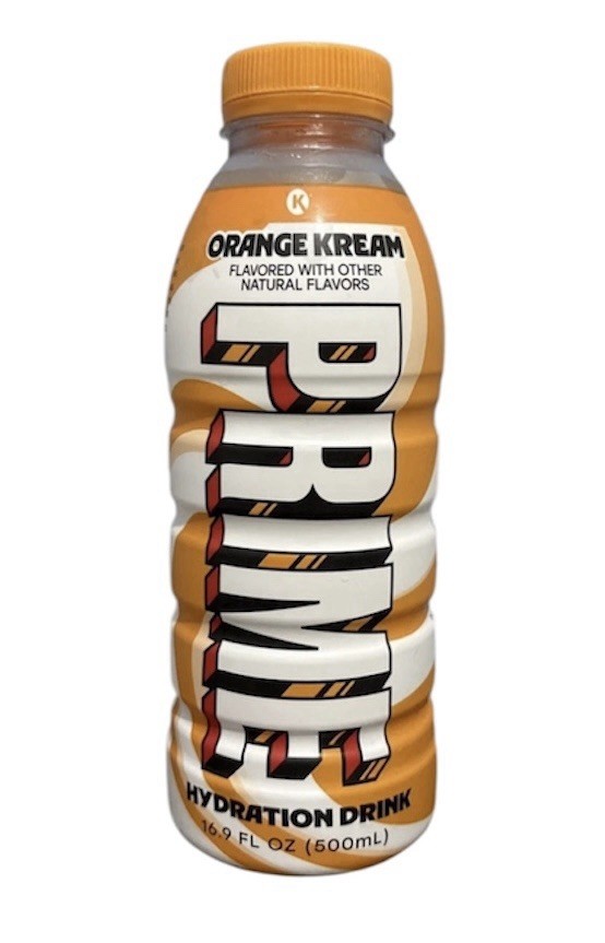 Prime Hydration New Orange Kream Circle K Exclusive US Cream Bottle Drink SEALED