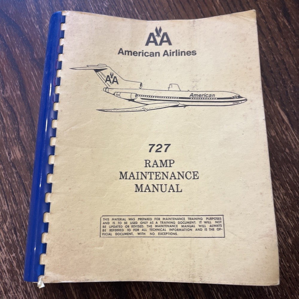 Boeing 727 Ramp Maintenance Manual