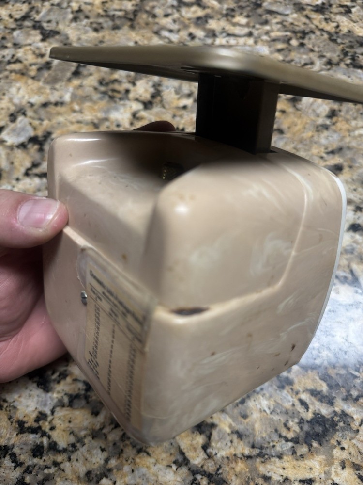 Vintage Postage Scale It’s Plastic