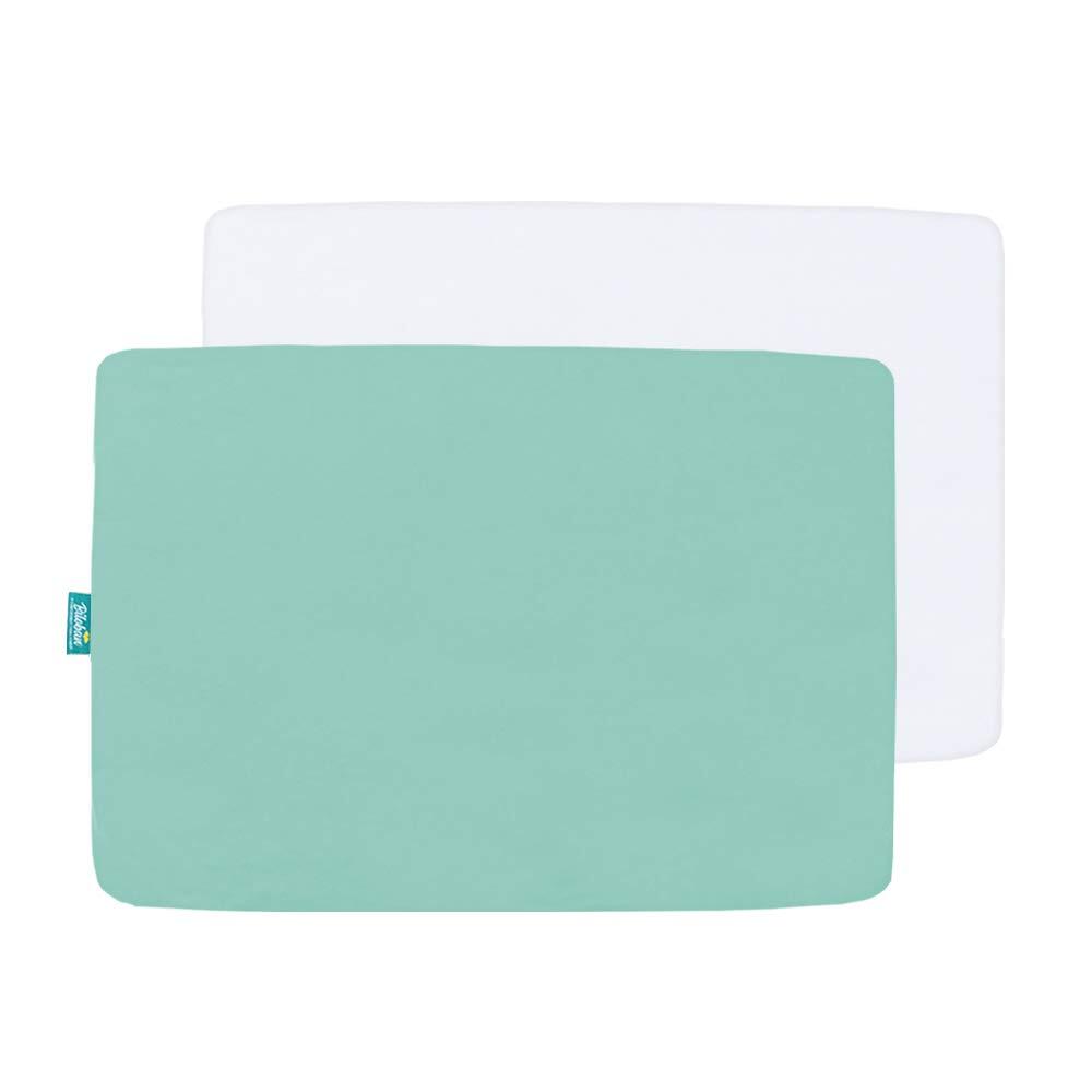 Pack N Play Fitted Sheets Potable Mini Crib Sheets Multi-color 39"x27" 2 Pack