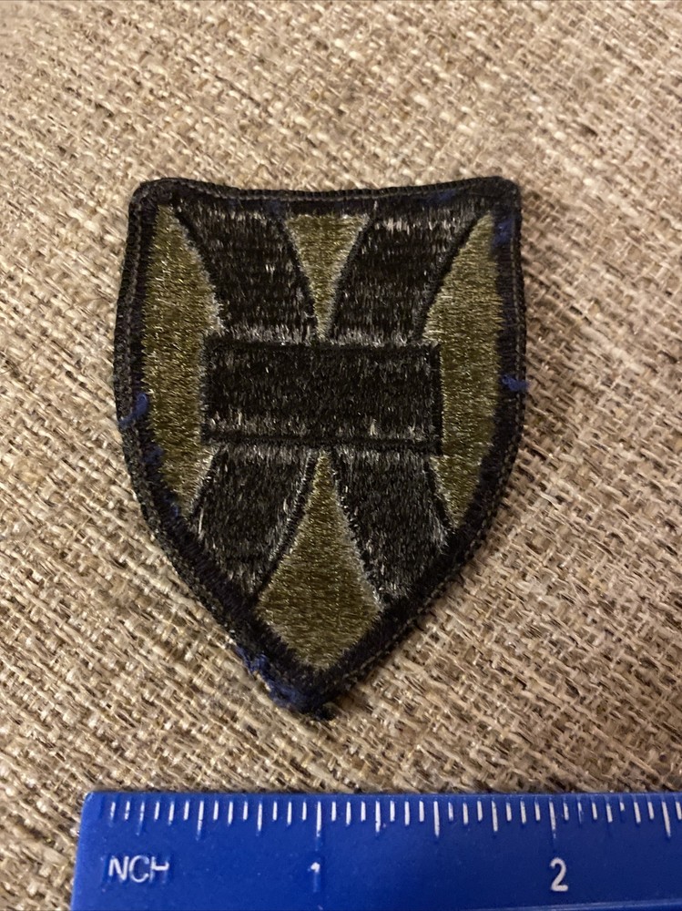 US Army 21st Sustainment Command Subdued Patch INV5674