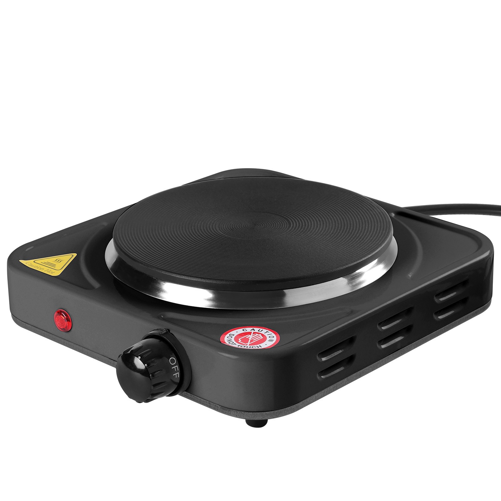 Portable Electric Countertop Single Or Double Burner Stove Hot Plate 1000W/2000W