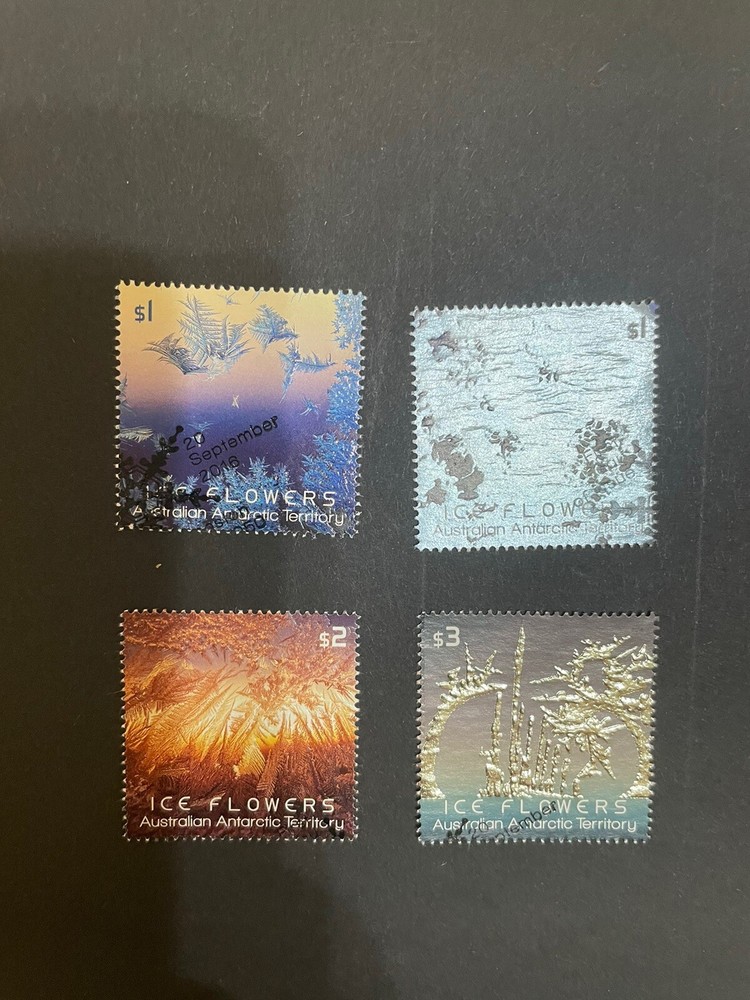 Australian Antarctic Territory. Ice Flowers. Vf Used