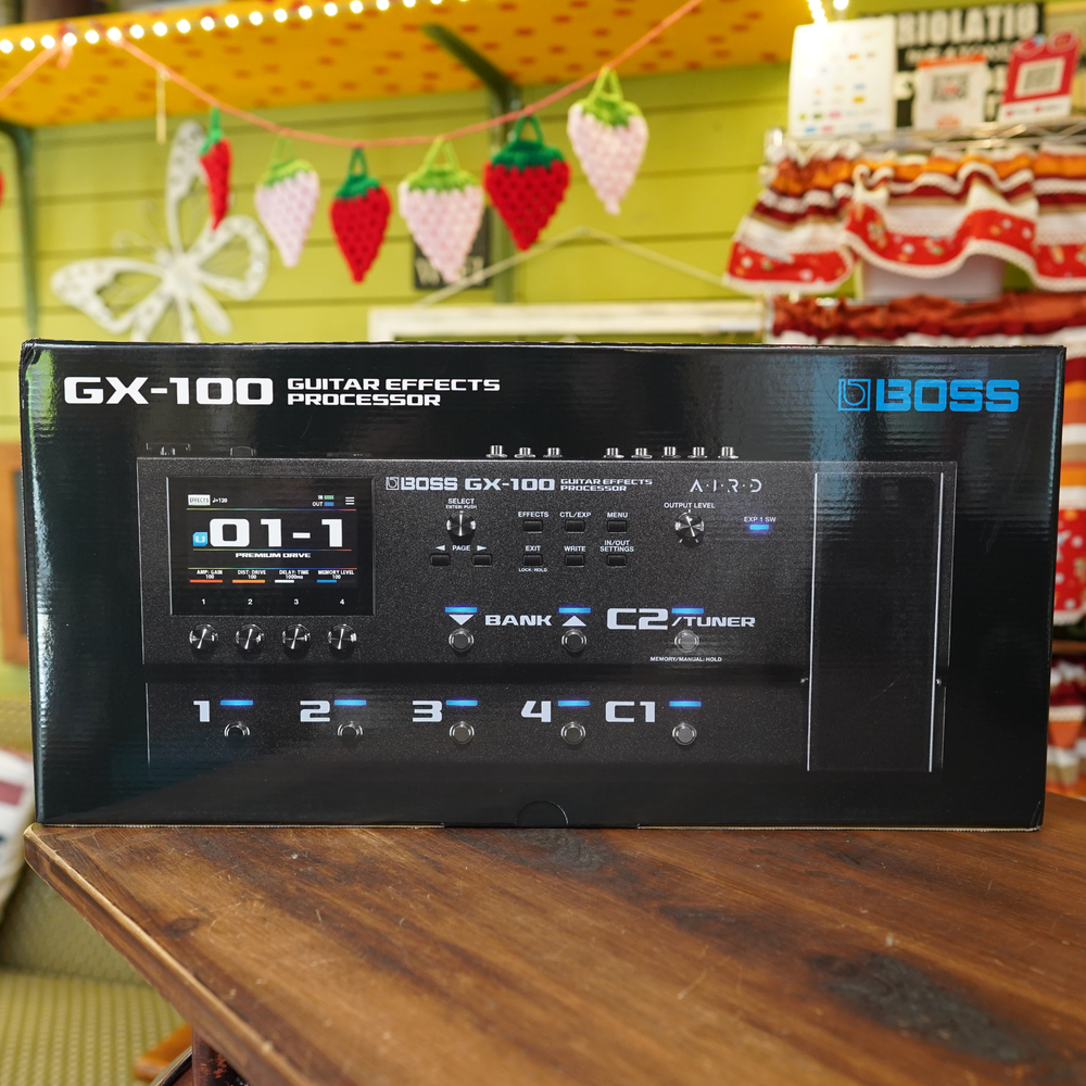 BOSS GX-100 Guitar Pedal Effects Processor AIRD Preamplifier Audio Interface