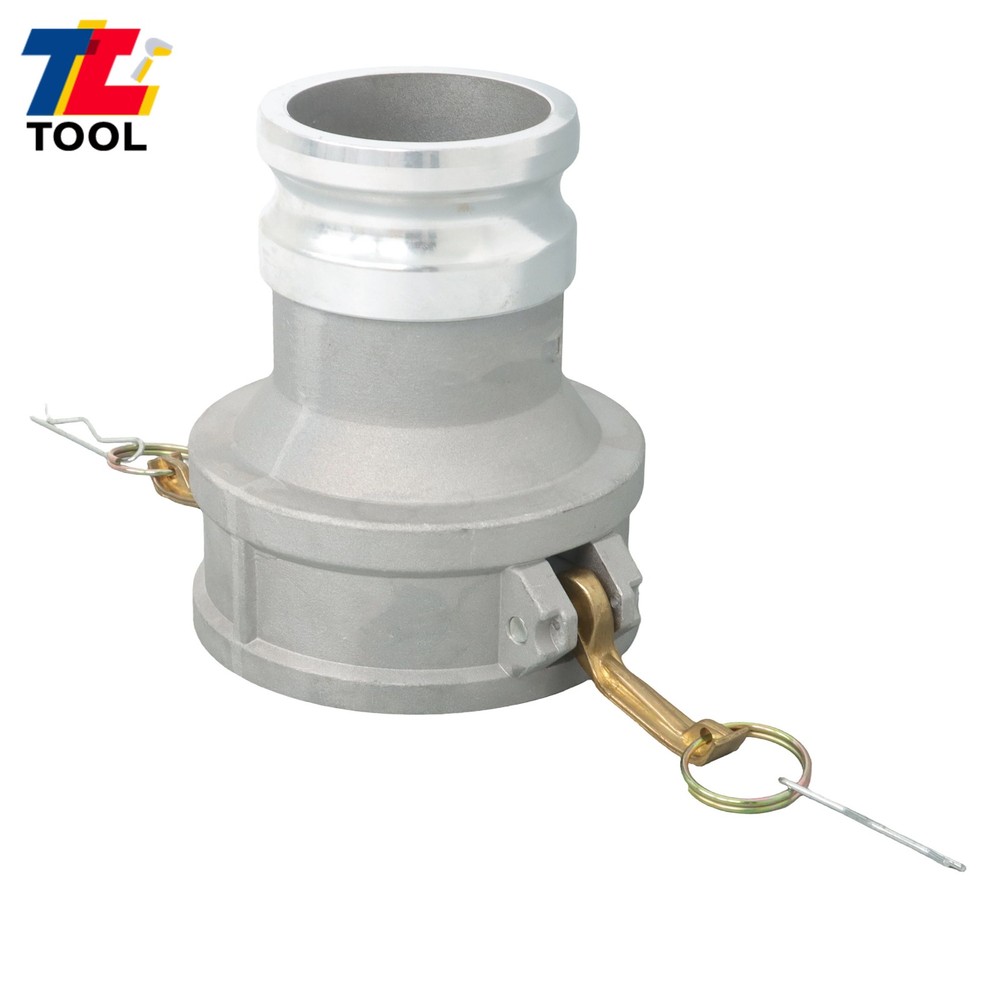 Type DA 4" to 3" Aluminum Camlock Reducing Coupling, Grooved