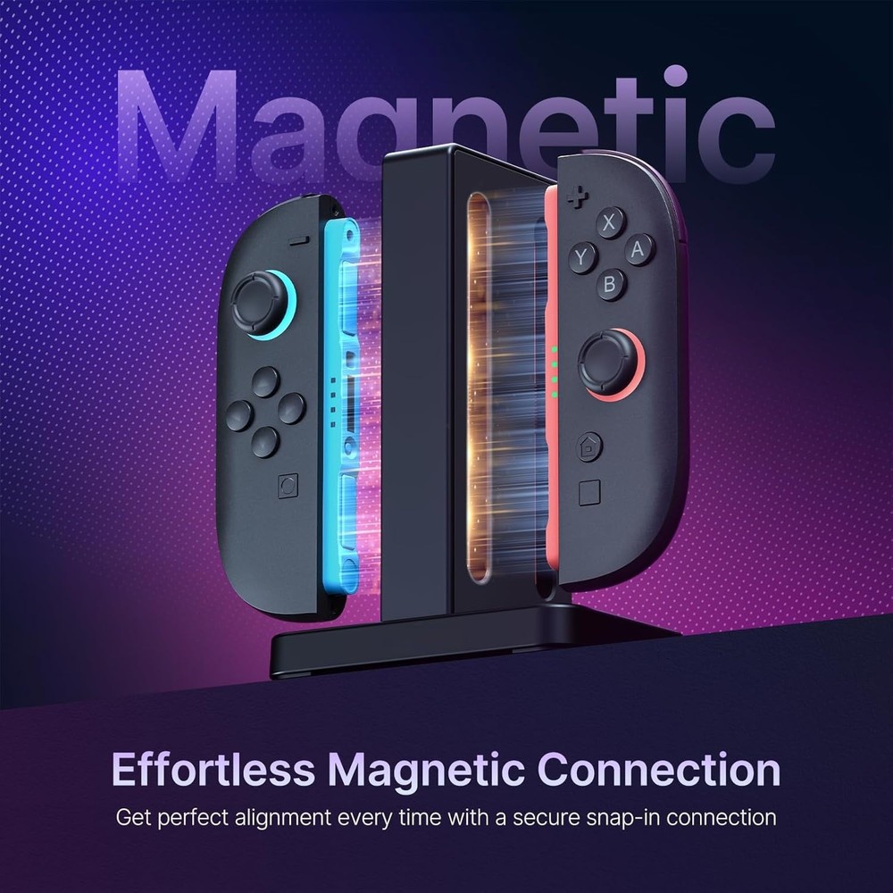 Nintendo Switch 2 Bundle - case, cooler, controller charger, protector, grips