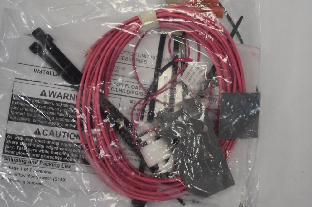 Drain Pan Float Switch Overflow Assembly 602799-08 21Z07 Replacement Unit