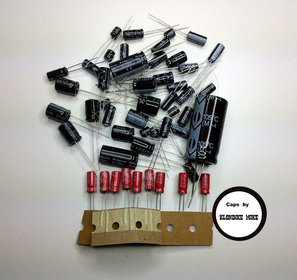Cobra 139 XLR electrolytic capacitor kit