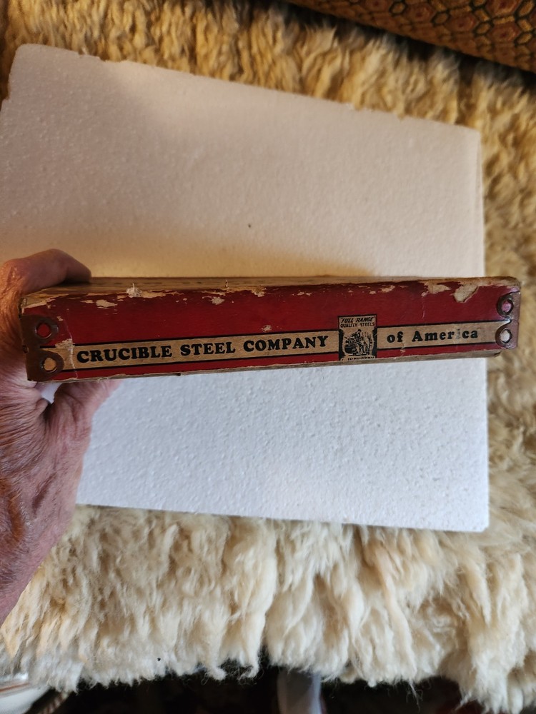 Vintage Rex Tool Bits High Speed Steel Empty Vintage Box