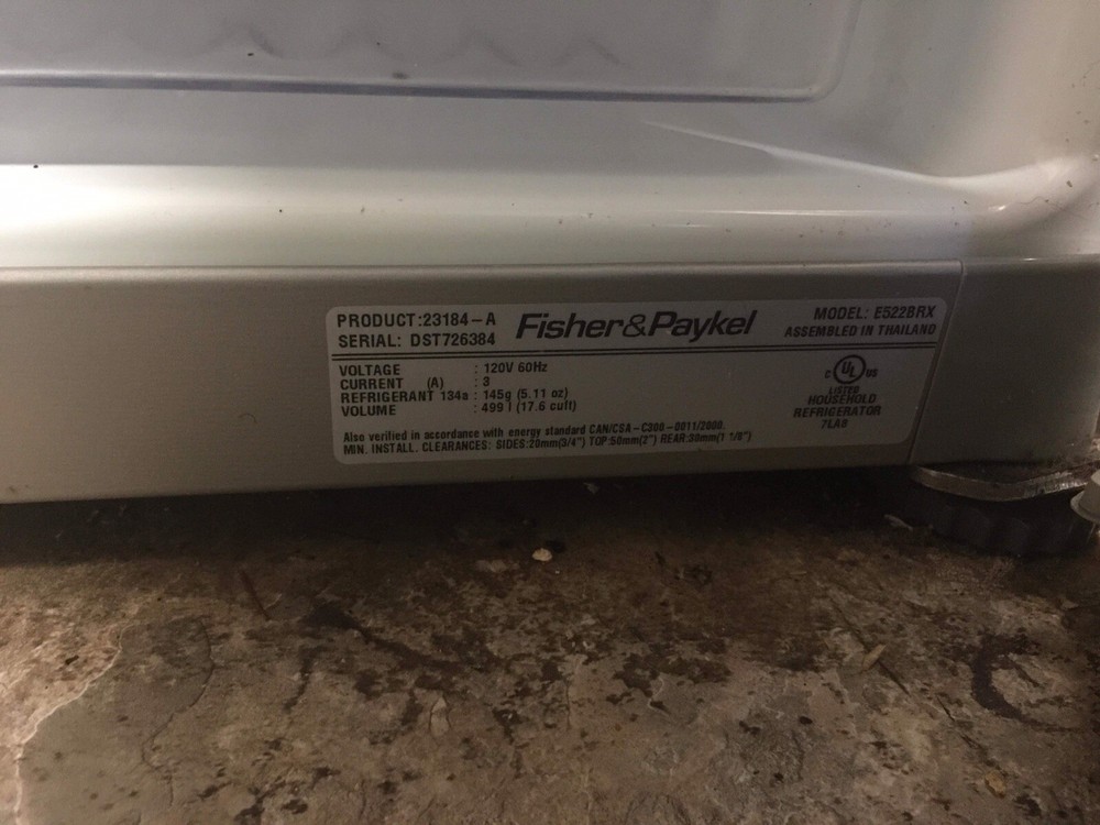 fisher paykel refrigerator