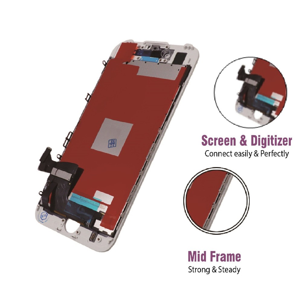 Screen Replacement for iPhone SE 2020 (2nd Generation) Black LCD Display Toolkit