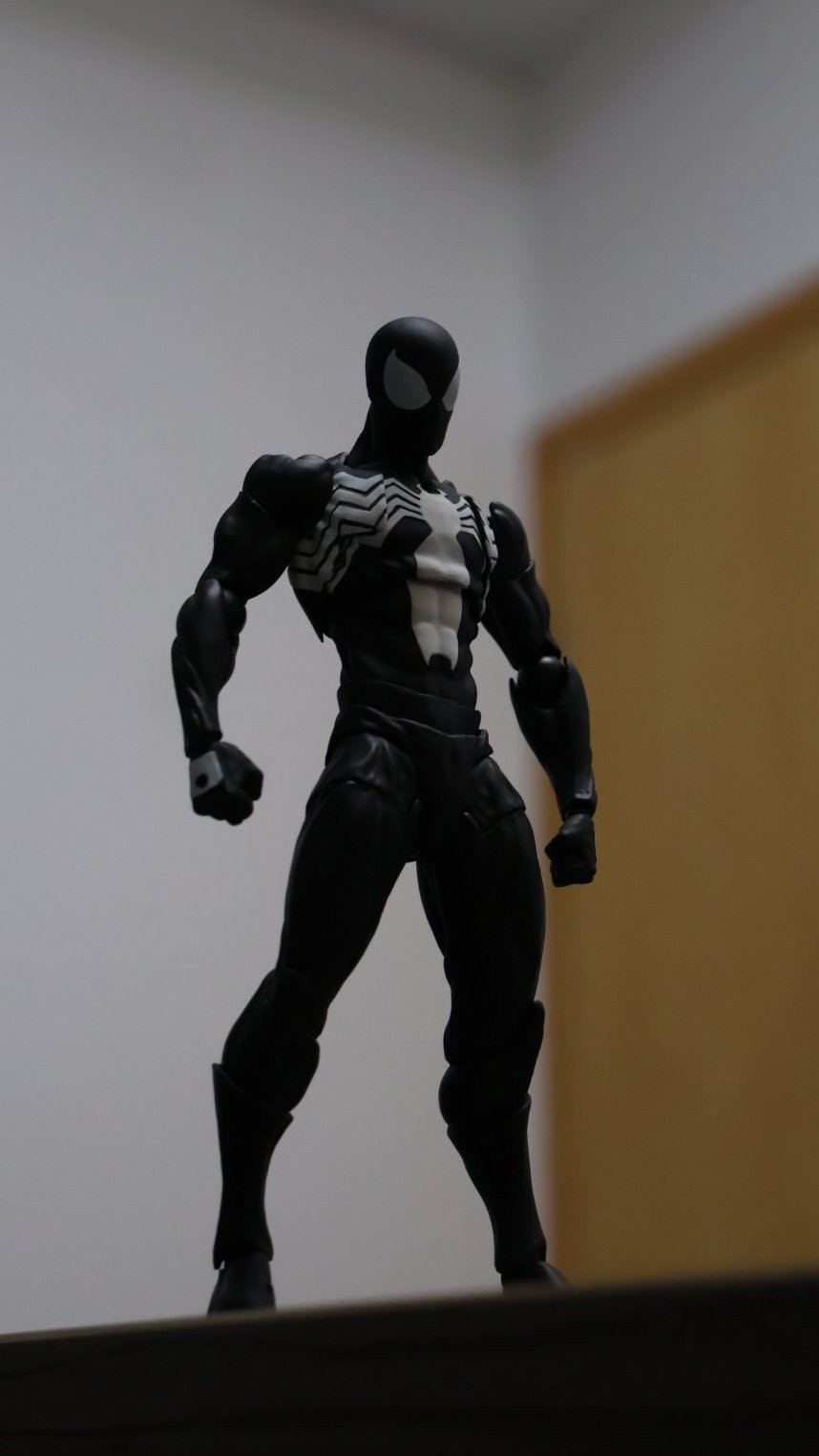CT Toys Messtoys Symbiote Spider-Man Black Spider Action Figure Boxed (US STOCK)