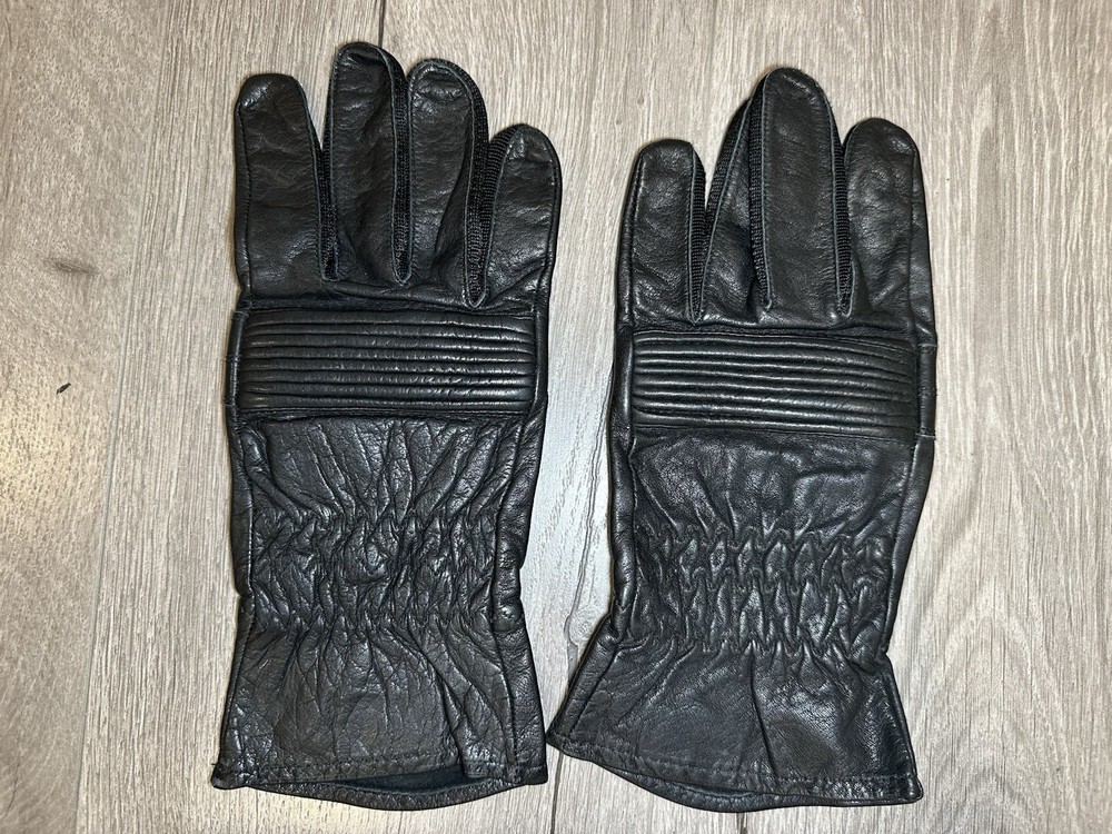 KISS Studded Belt & Leather Gloves Punk/Rock Bundle