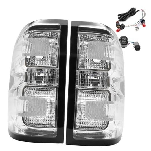 Tail Light Assembly Compatible with 2014-2018 Chevy Silverado 1500/2019