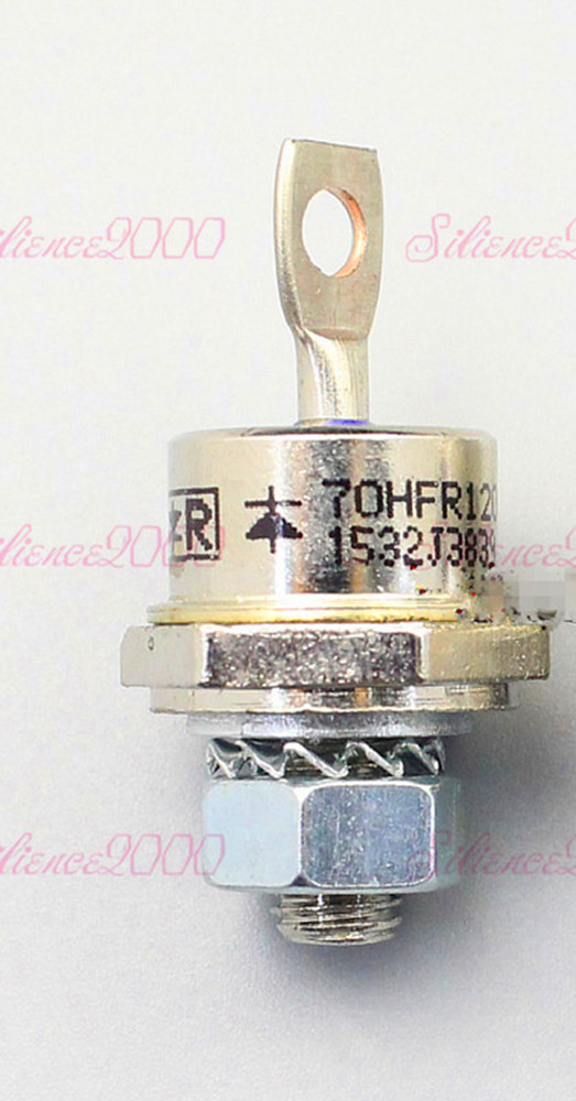 1Pc 100/85/50A 1200V Positive Cathode/Negative Anode Stud Mount Diode Rectifier