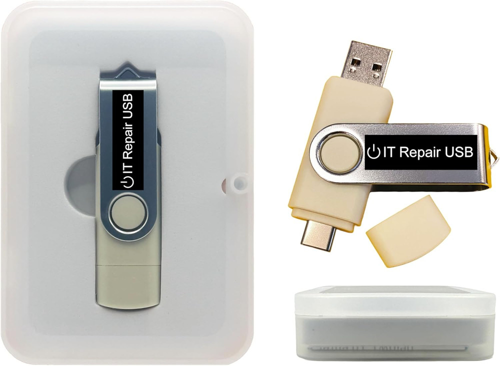 Computer IT Repair Bootable USB Flash Drive – Antivirus, Data Recovery & Passwor