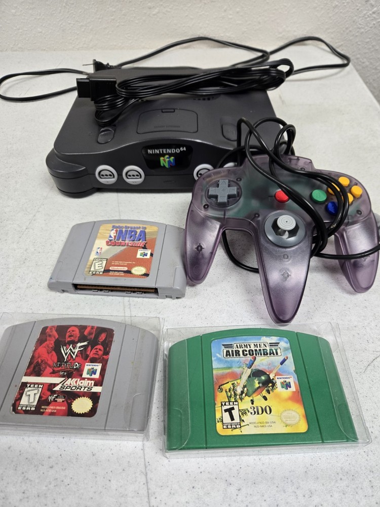 Nintendo 64 with Add-ons