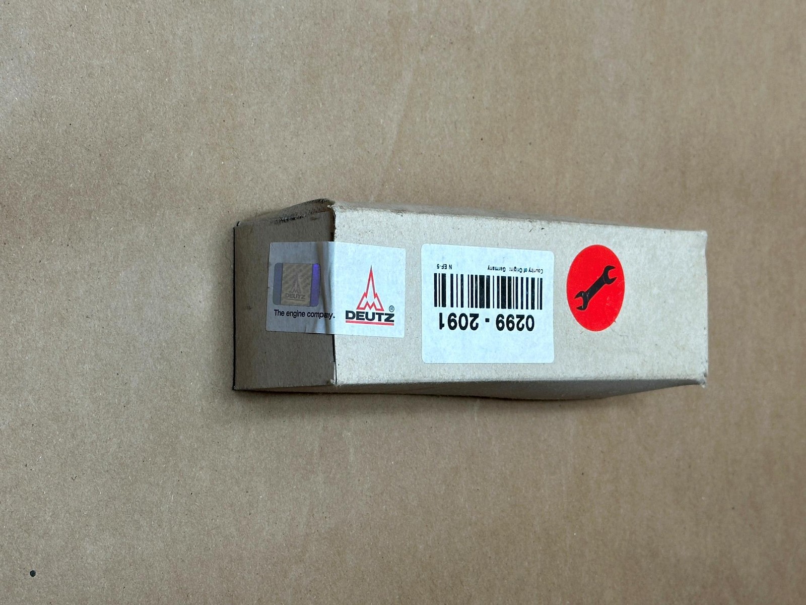 Genuine Deutz 0299-2091 Socket Wrench for Diesel Engines 02992091