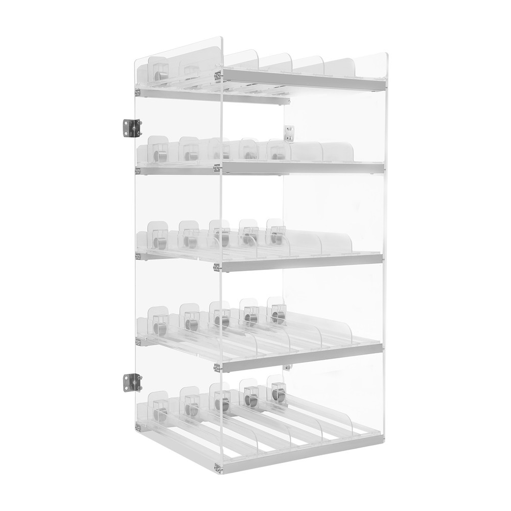 Automatic Cigarette Pusher Tray Cigarette Display Holder Case For Retail Store
