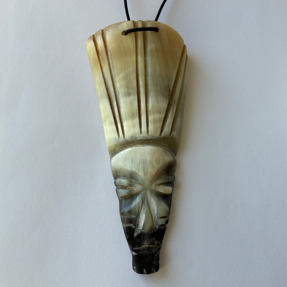 Mask Horn Pendant