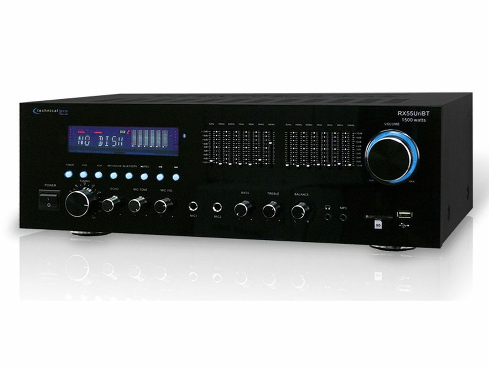 Technical Pro Professional Audio Receiver USB SD Card Bluetooth - RX55URIBT