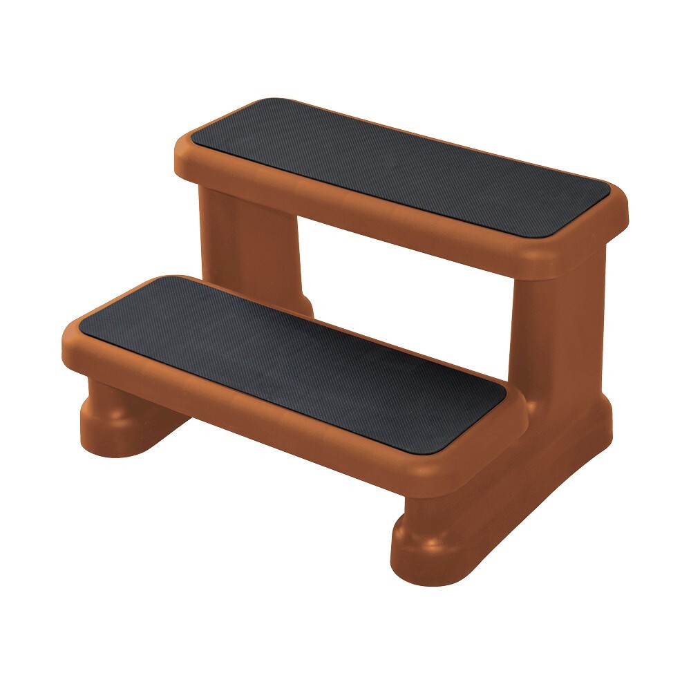 Aqua Select Soft Touch Anti-Slip Spa Steps - Sequoia