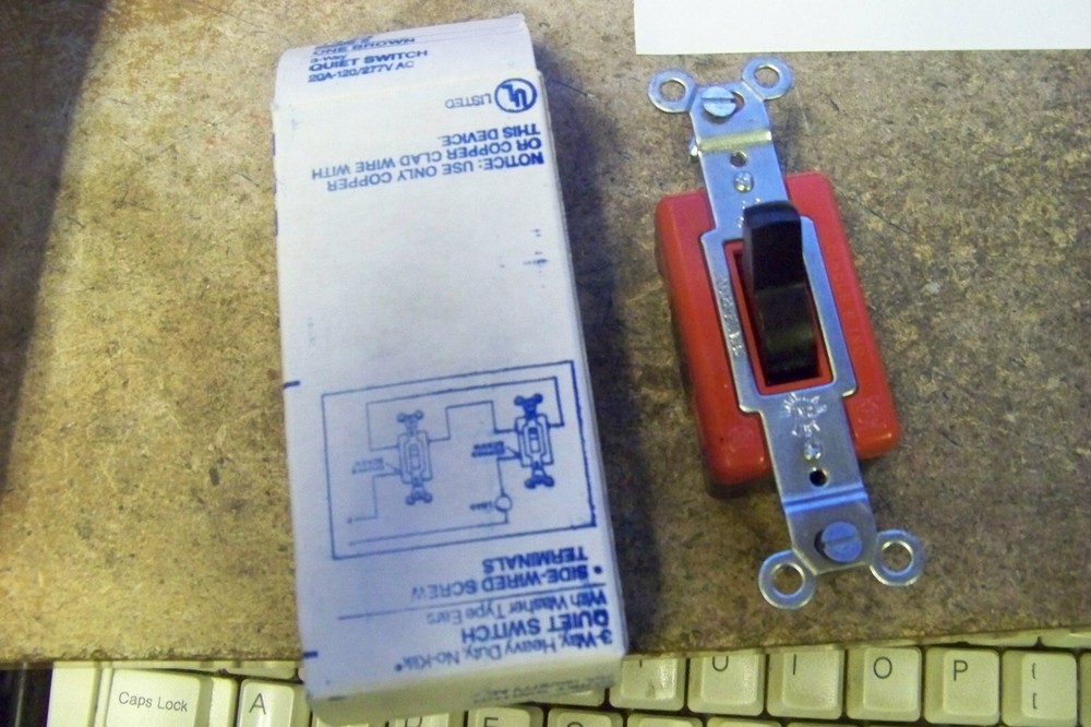 challenger 3423 80098-0 brown 3 way switch 20 amp
