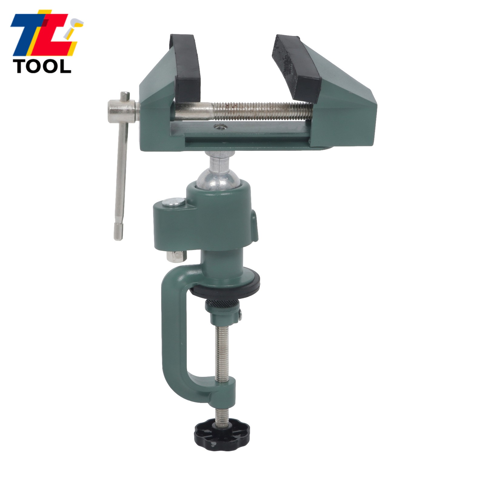 3" Table Bench Vise Work Bench Clamp 360° Swivel Rotating Hobby Crafts Universal