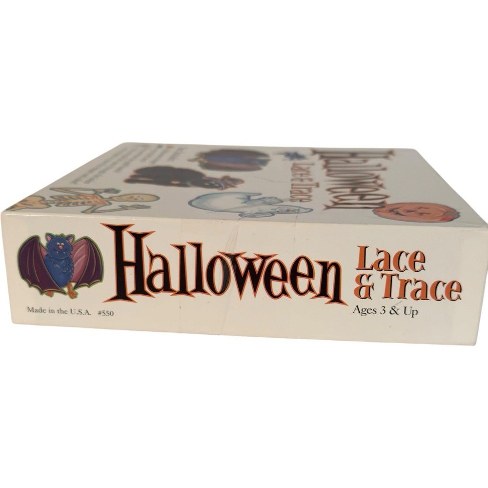 Halloween Lace & Trace Lacing Activity Set
