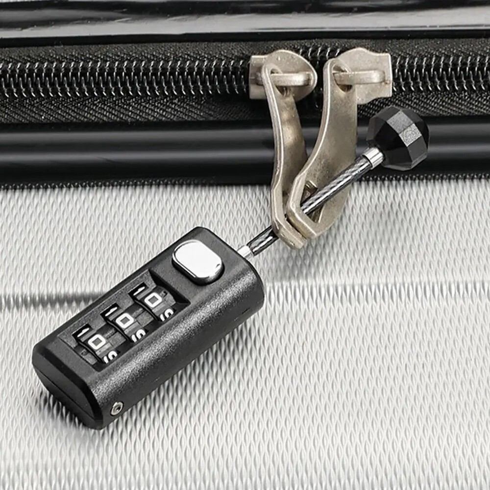 Mini Lock Resettable Coded Lock Backpack Lock Luggage Padlock Dormitory