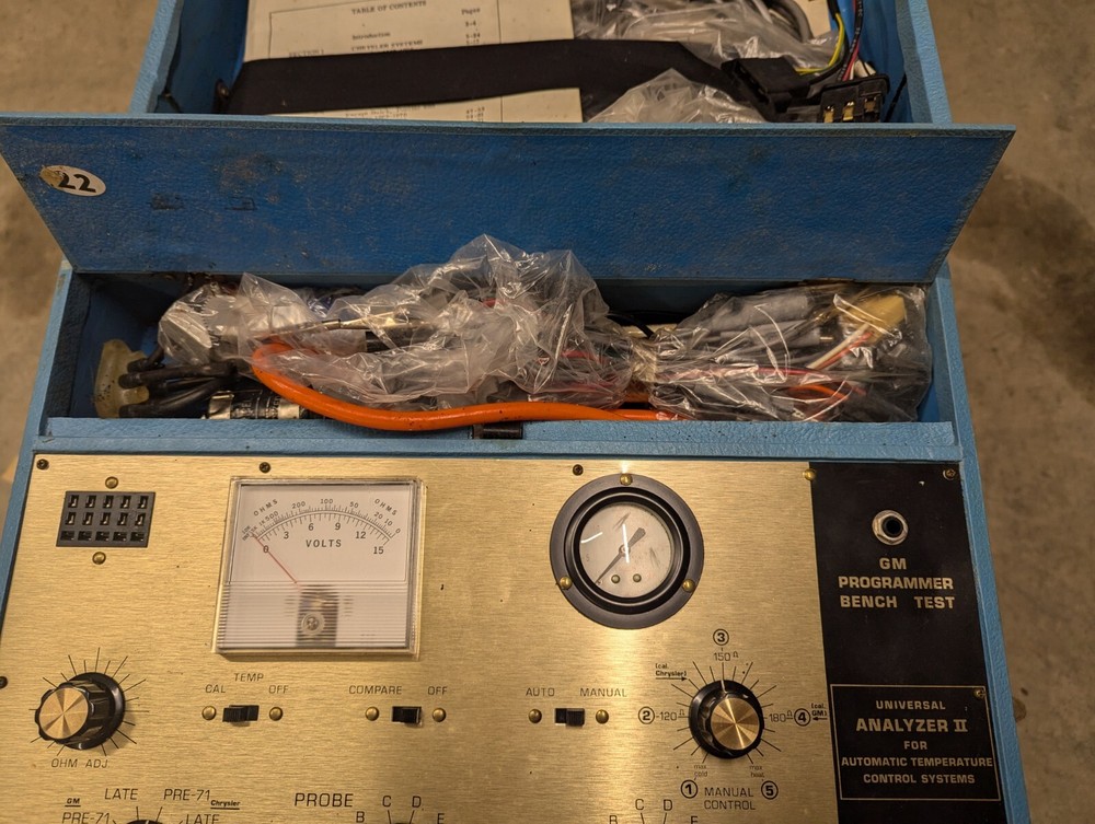 GM Analyzer II programmer bench test kit temperature control TOOL