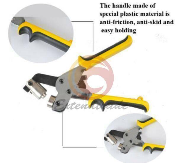 Mini Hand Press Grommet Punching Machine Tool for Eyelet #4 (10.5mm)