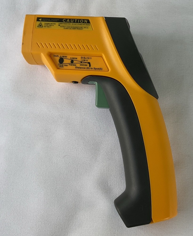 Fluke 63 IR Thermometer Excellent Condition With Case