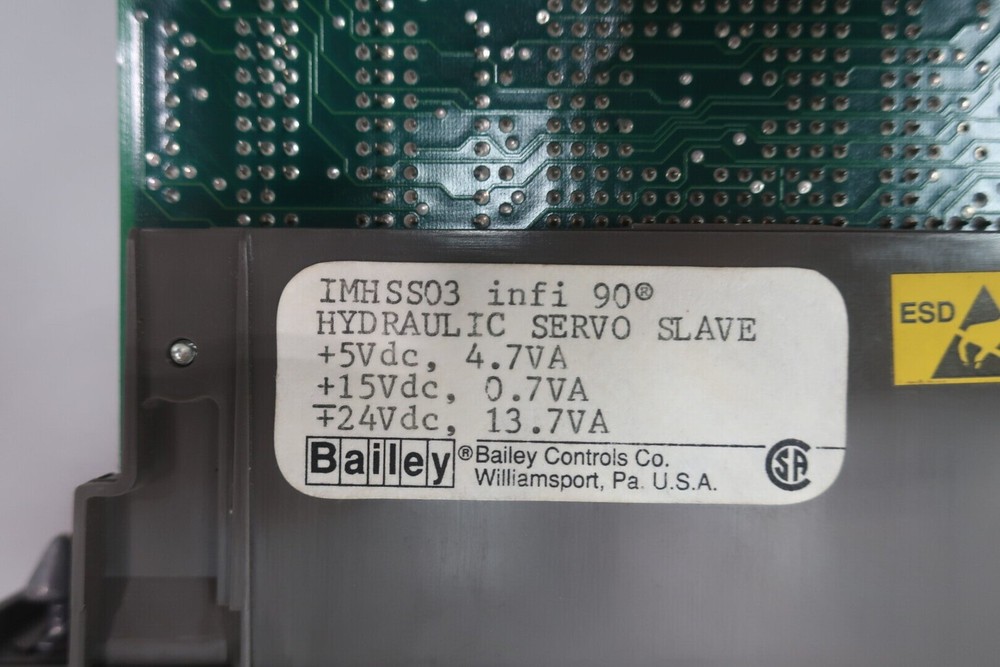 Bailey IMHSS03 Symphony Hydraulic Servo Module