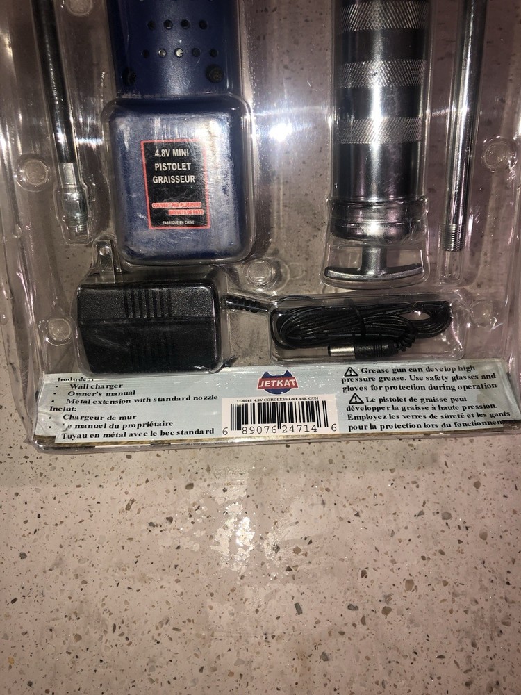 JETKAT 4.8 Volt Mini Cordless Grease Gun