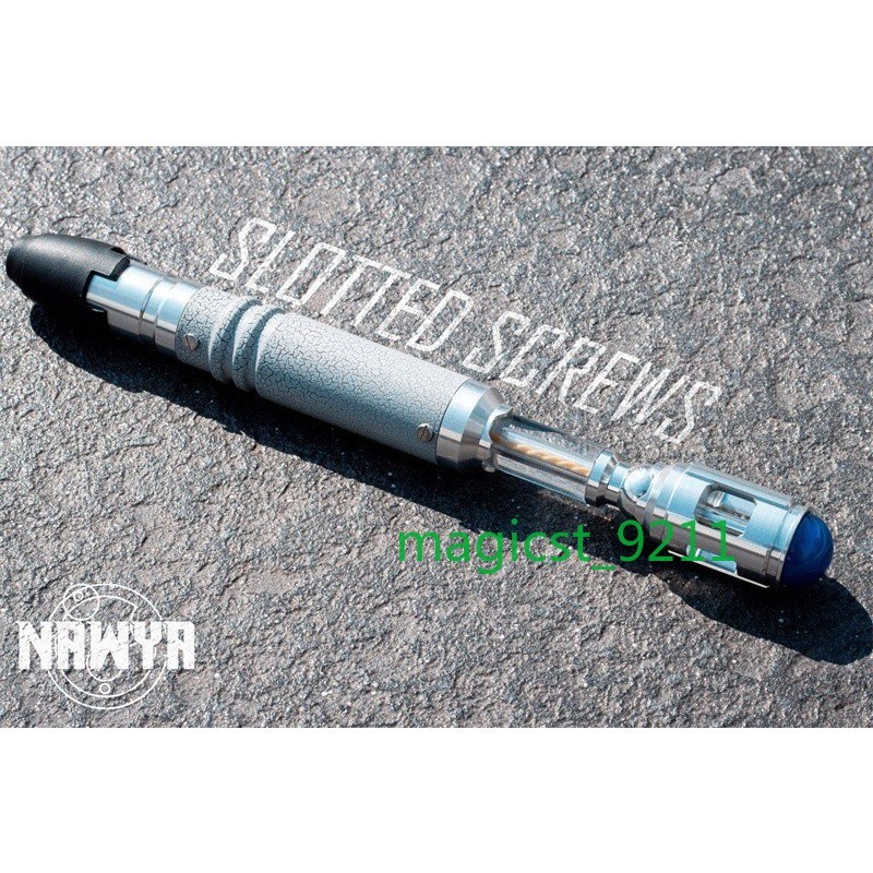 Doctor Who 10th Metal Sonic Screwdriver NAWYA Replica LED Hanheld Cosplay Gift