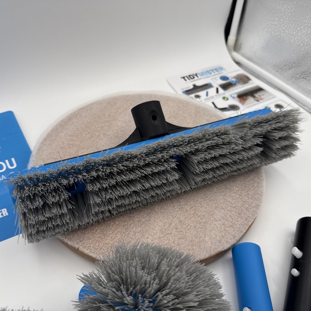 20'' 2 in 1 Pool Brush Head Cobweb Duster Heavy Duty Pool Cleaning Detachable...