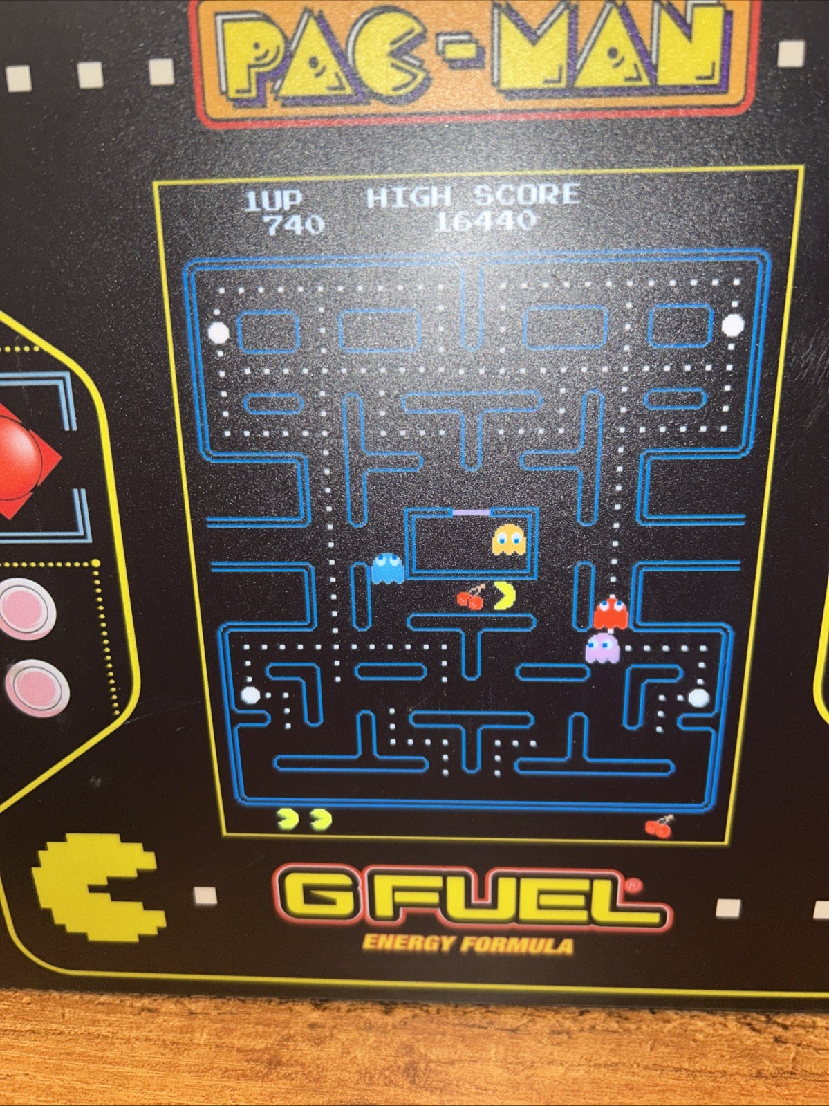 GFUEL x Pac-Man Power Pellet Collector’s Box - LIGHT UP - Shaker Cup & Tub