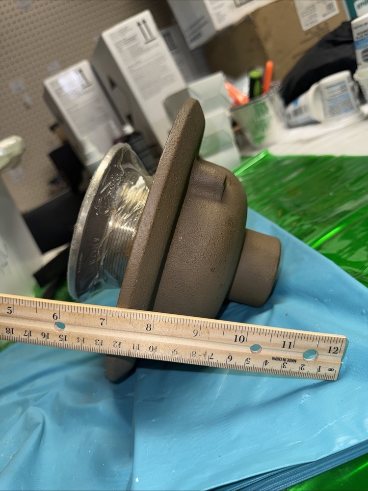 Smith 5” Floor Drain w/ A05NB Strainer Cast Iron Adjustable