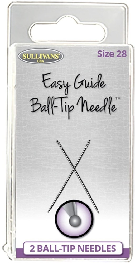 Sullivans Easy--Guide Ball-Tip Needles-Pkg of 2