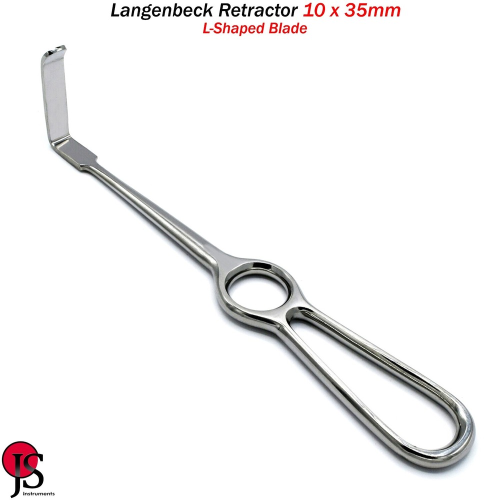 Surgical Langenback Soft Tissue Retractor L Shape Oral Surgery Instruments