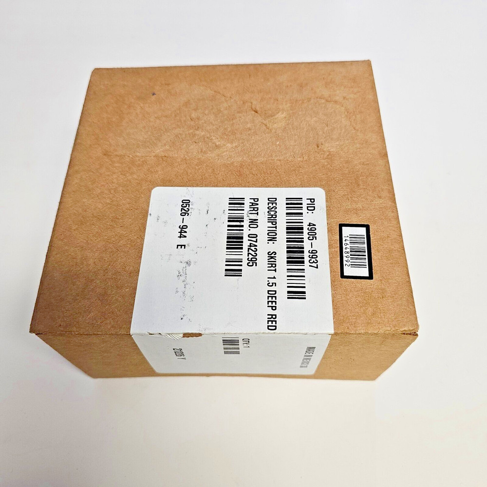 Simplex 0742295 Surface Mount Red Adapter Skirt NEW (Open Box)