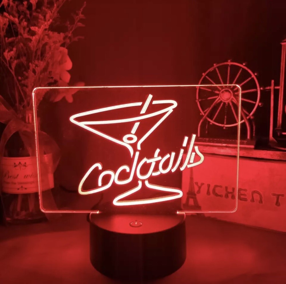 3D Illusion Gaming Night Lamps￼