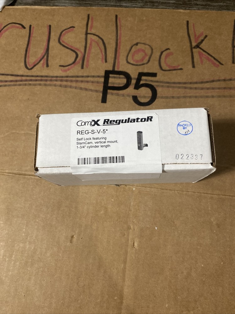 Brand New-COMPX REGULATOR REG-S-V-5* Electronic Self Locking Lock