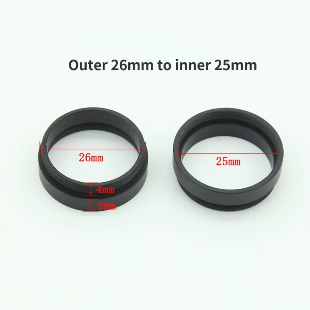Microscope Accessories Microscope Objective Lens Adapter Ring M26 M27 M42 RMS
