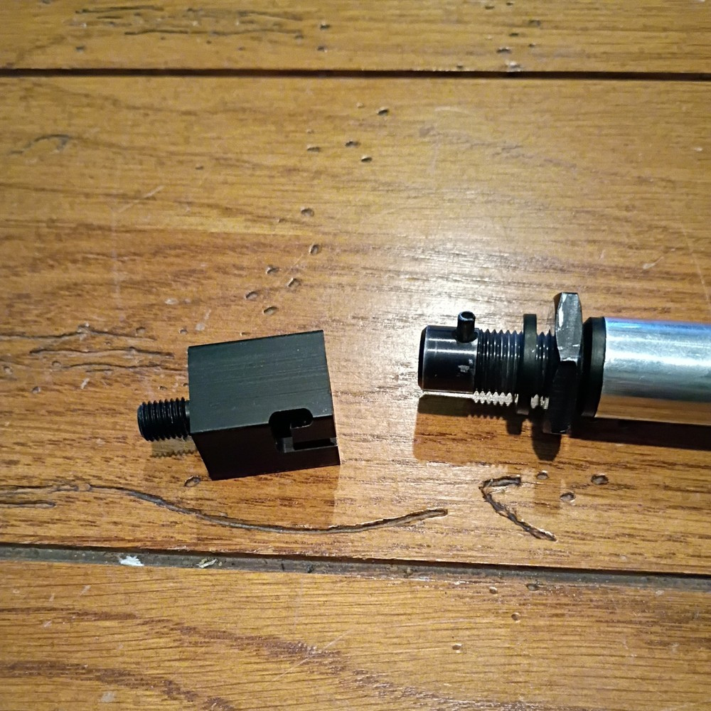 Custom Archery Stabilizer with quick disconnect