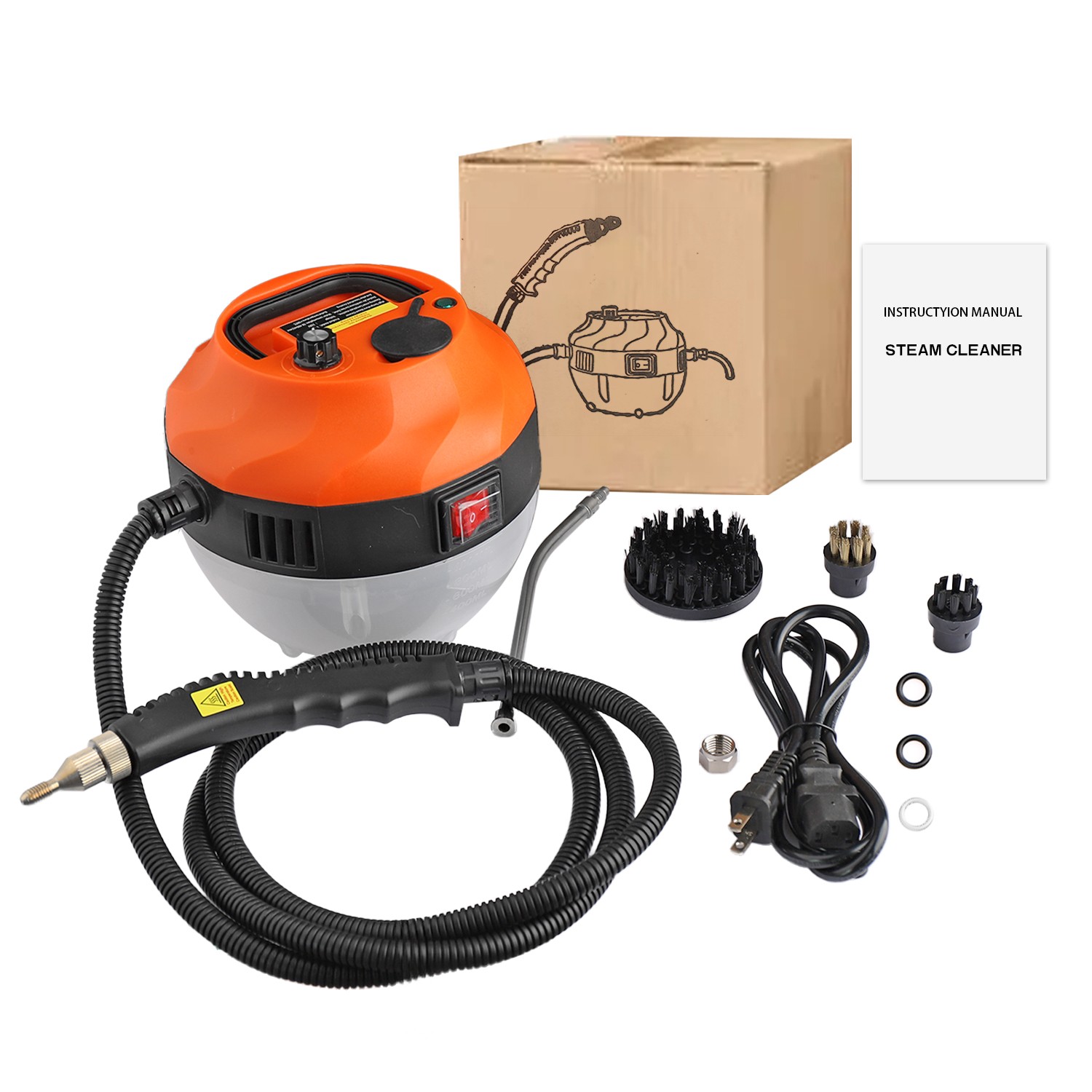 3800W Handheld Steam Cleaner High Pressure Household Car Steam Cleaning Machine