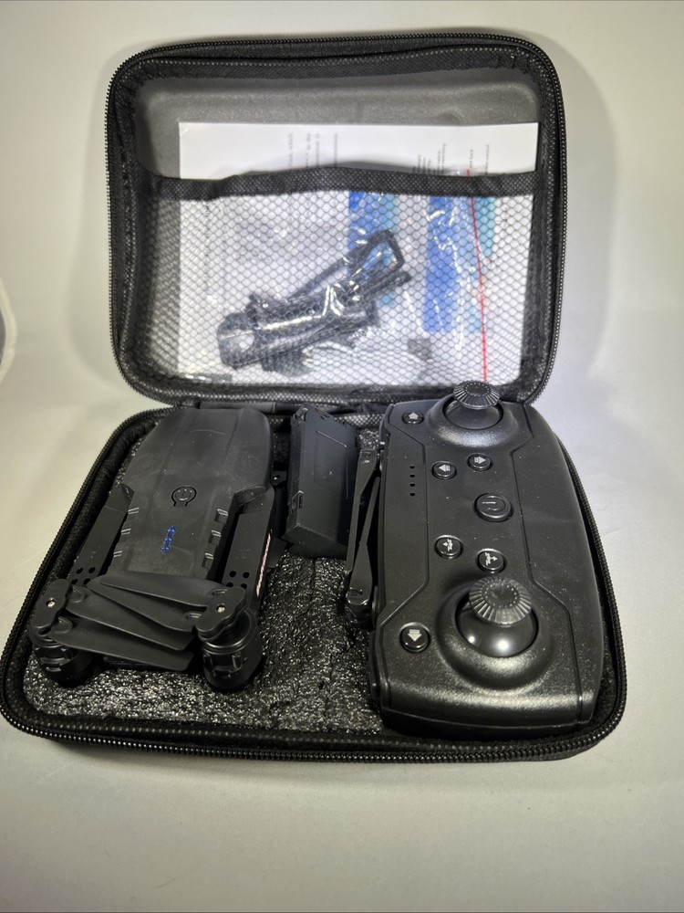 Black E99 Drone Pro with Single Camera And Case
