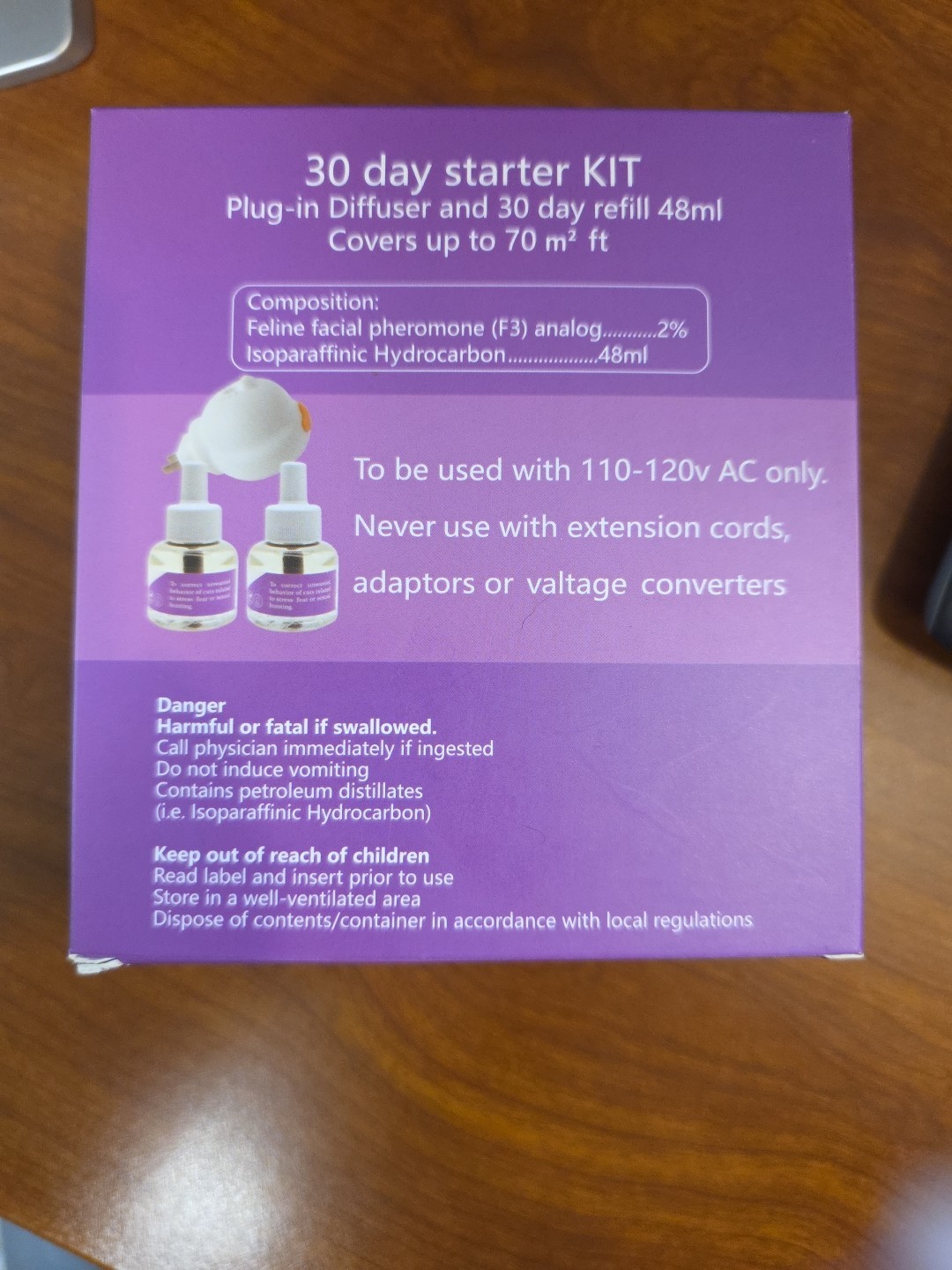 Cat Calming Diffuser Kit Plug-In For Anxiety & Stress